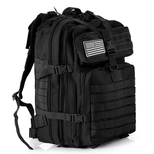Sac à Dos Thuram 25L/50L – Nylon Résistant et Imperméable, Sac Tactique pour Sports, Randonnée, Pêche, Chasse et Camping - BLACKBEARD OUTDOOR INDUSTRIES