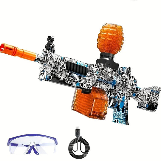GEL Electric Ball Blaster, Rechargeable Battery, Automatic, Outdoor Games Toys For Activities Team Game M249 Ma boutique