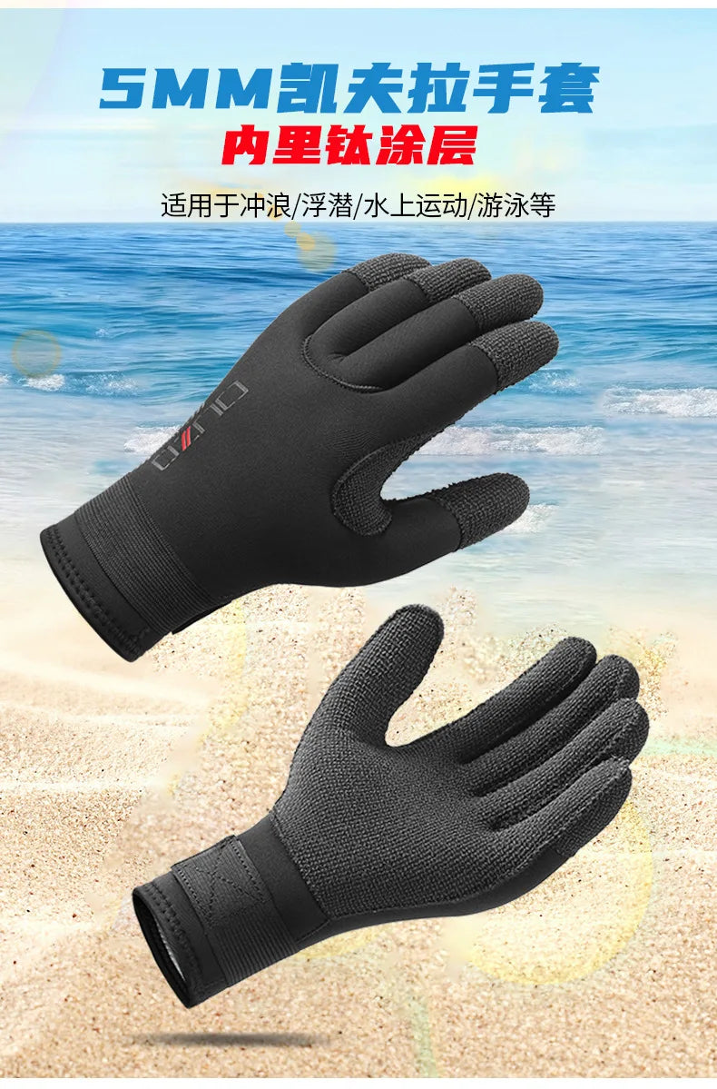 3mm/5mm gants de plongée kevlar YTYIN Ma boutique