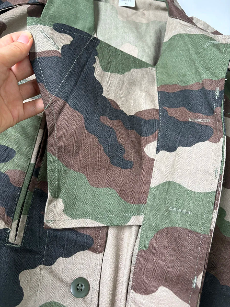 Ensemble Uniforme Militaire Français F2 Camouflage CE – Veste + Pantalon Combat Homme Outdoor - BLACKBEARD OUTDOOR INDUSTRIES