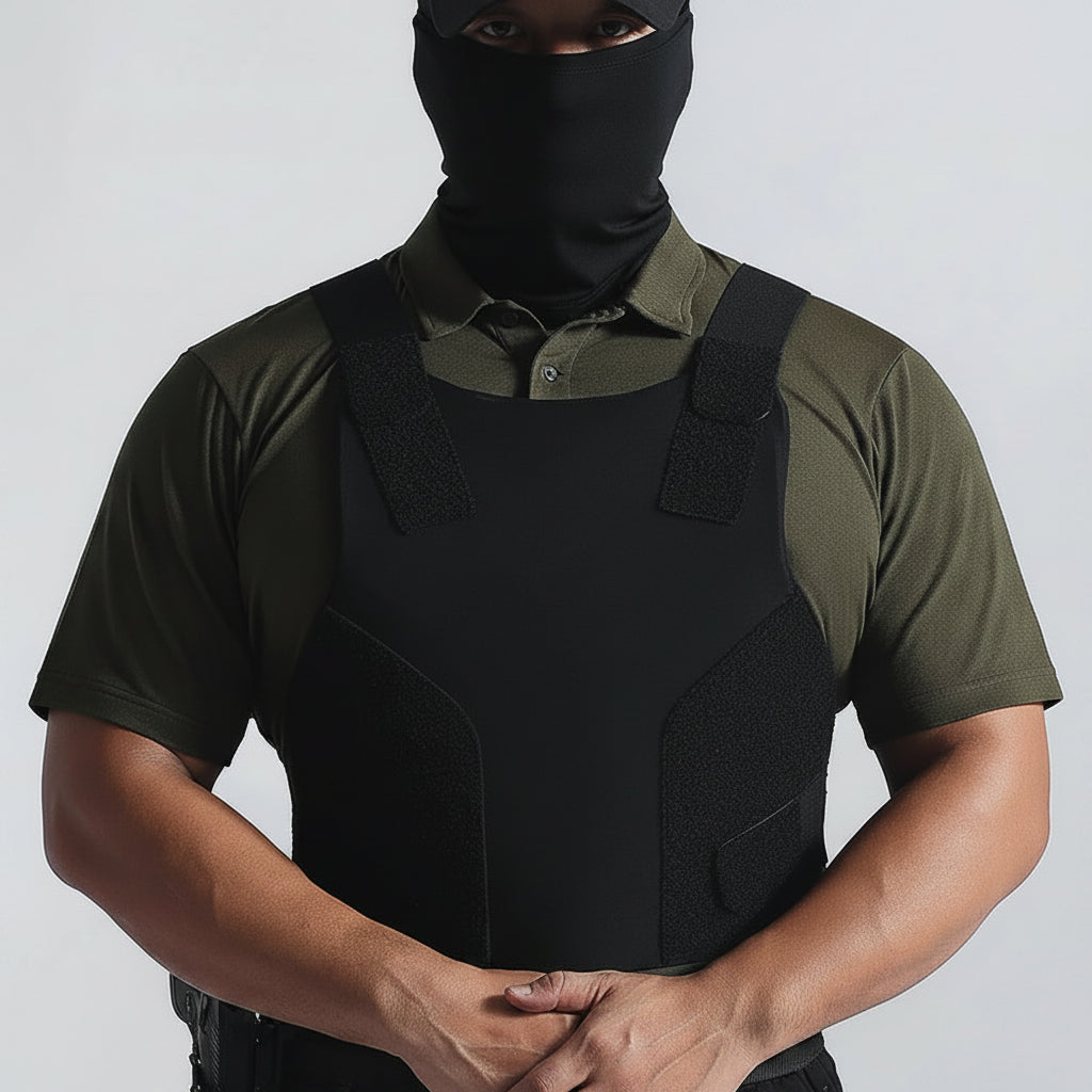 Gilet pare-lames ultra fin - discret sous les vêtements, léger et réglable - BLACKBEARD OUTDOOR INDUSTRIES