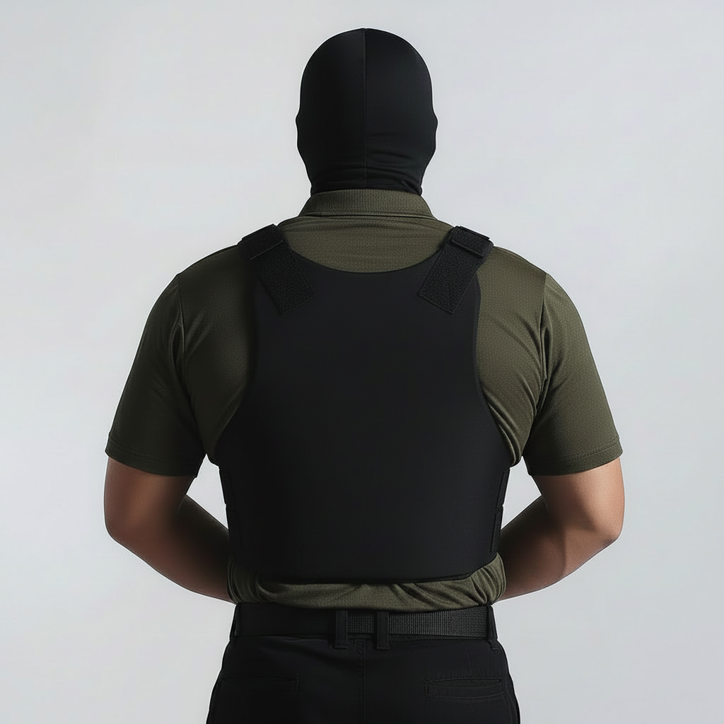 Gilet pare-lames ultra fin - discret sous les vêtements, léger et réglable - BLACKBEARD OUTDOOR INDUSTRIES