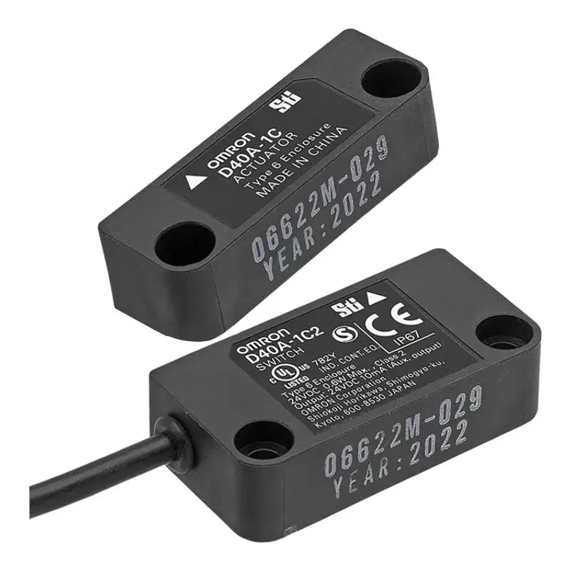 Interrupteur de Sécurité Sans Contact OMRON D40 — D40A / D40Z (1C2, 1C5) - BLACKBEARD OUTDOOR INDUSTRIES