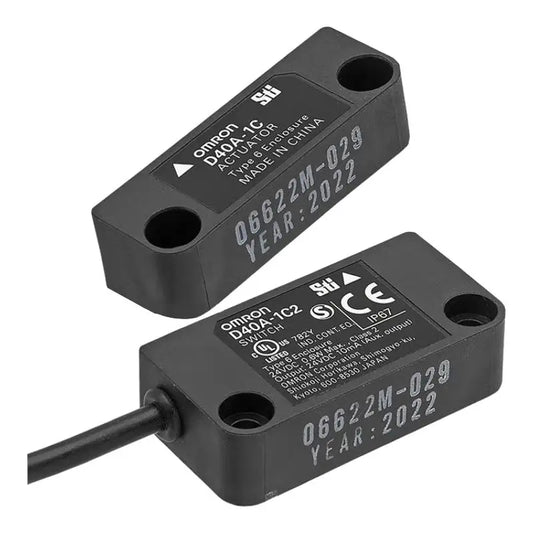 Interrupteur de Sécurité Sans Contact OMRON D40 — D40A / D40Z (1C2, 1C5) - BLACKBEARD OUTDOOR INDUSTRIES