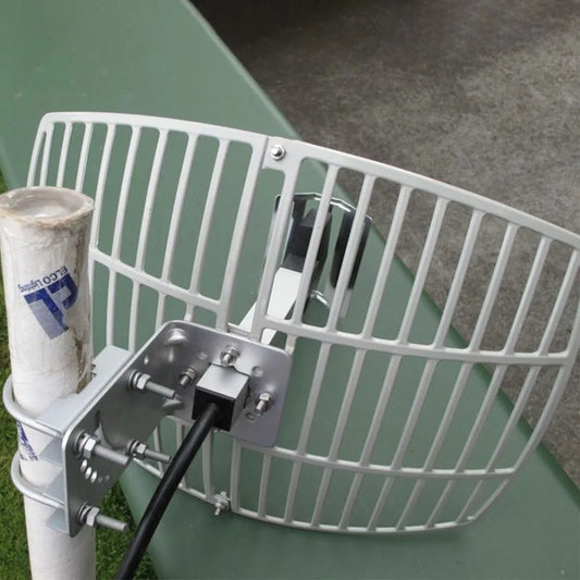 Antenne Parabolique Alfa Étanche 2.4GHz 15dBi – Réflecteur Haute Performance pour Réseau Wi-Fi 802.11b/g/n - BLACKBEARD OUTDOOR INDUSTRIES