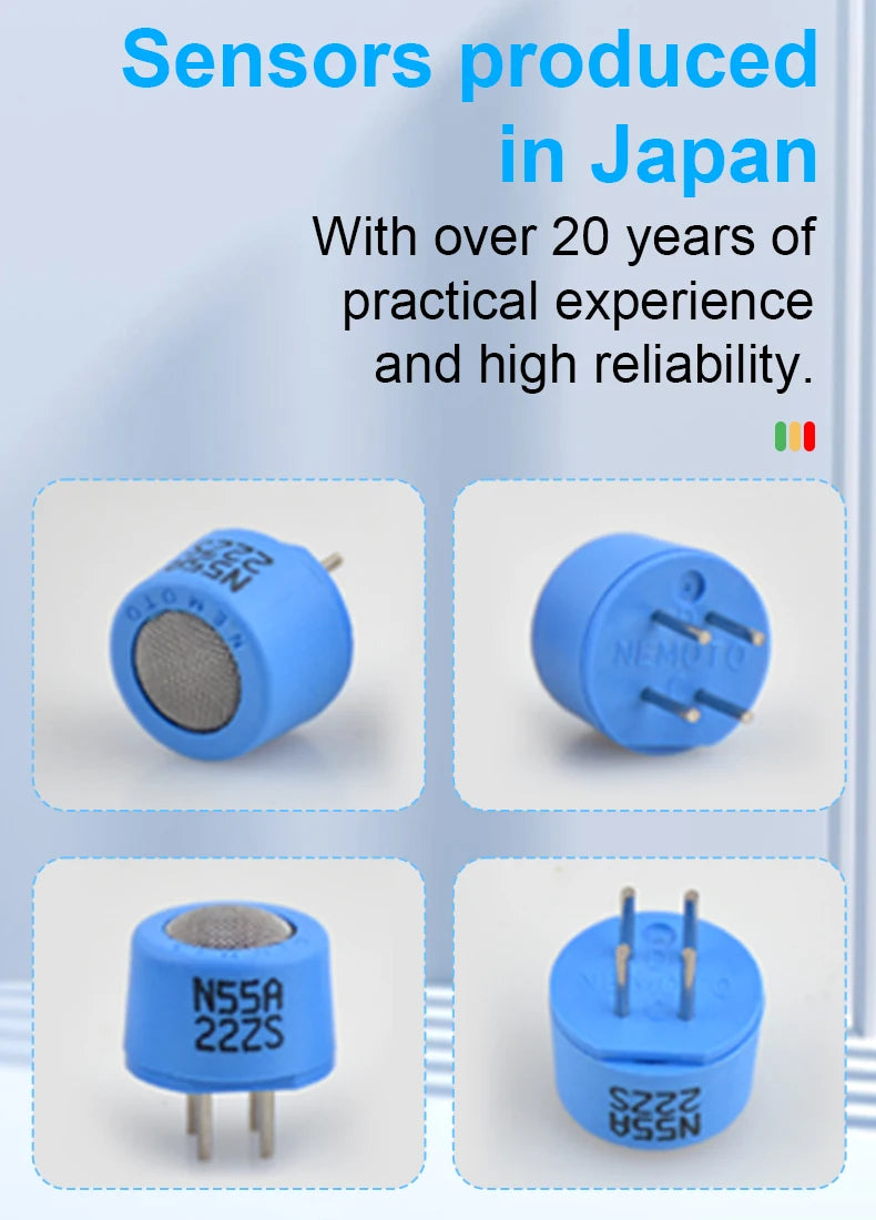 Détecteur de Fuite de Gaz Inflammable – Analyseur de Gaz Naturel, LPG, Méthane, Alcool (50000 PPM/LEL%) avec Sonde Flexible - BLACKBEARD OUTDOOR INDUSTRIES