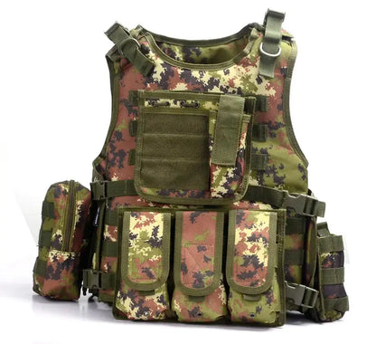 Gilet Tactique Porte-Plaque YAKEDA E88005 – Usage Professionnel & Airsoft Ma boutique