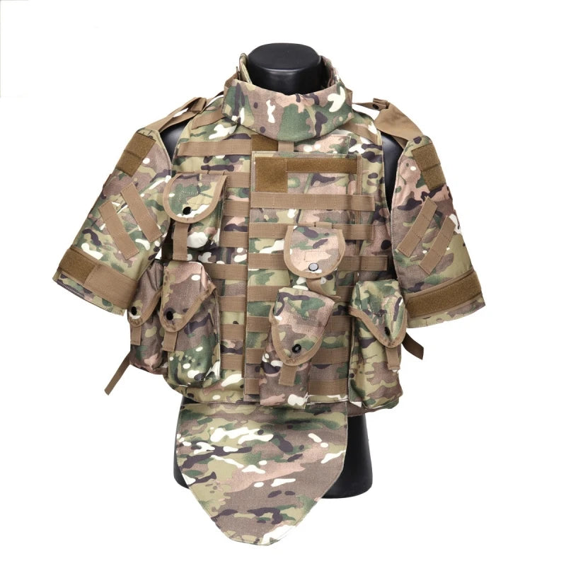 gilet tactique airsoft otv MOLLE – porte-plaques 800D réglable avec poches, idéal paintball & entraînement outdoor - BLACKBEARD OUTDOOR INDUSTRIES