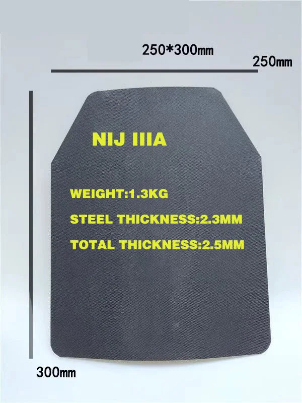 2PCS/lot NIJ IIIA Stand Alone Anti-Ballistic Plate Bulletproof Backpack Tactical Panel - BLACKBEARD OUTDOOR INDUSTRIES