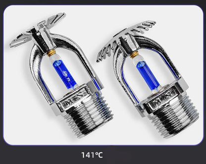 Lot de 2 Têtes de Sprinkler 141°C – Extinction Automatique Haute Température DN15/DN20, Pendant, Vertical ou Latéral