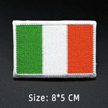 Patches Drapeaux Brodés Tactiques – international - BLACKBEARD OUTDOOR INDUSTRIES