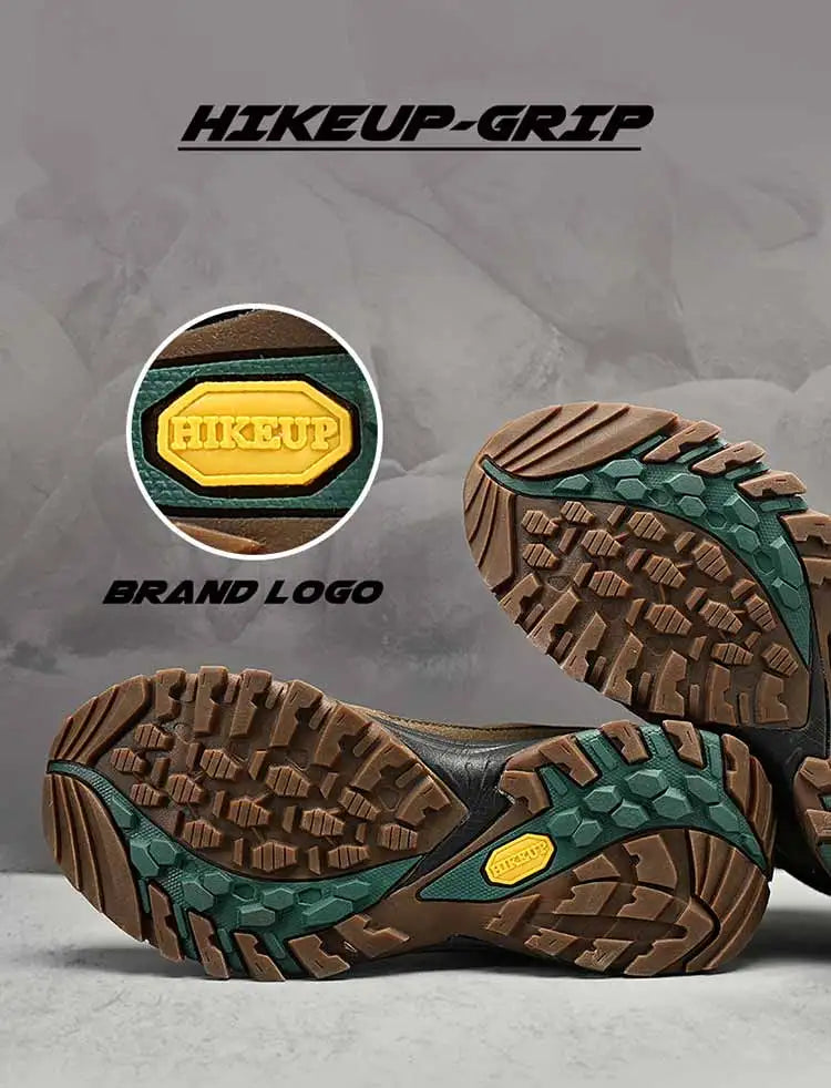 Bottes de Randonnée Hautes pour Homme – Chaussures Outdoor d’Hiver, Lacets, Antidérapantes, Confortables et Chaudes, Idéales pour Trekking et Activités Sportives - BLACKBEARD OUTDOOR INDUSTRIES