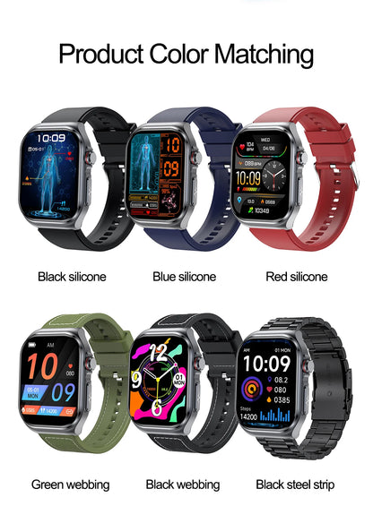 LIGE ET585 – Montre Connectée AMOLED Homme & Femme - BLACKBEARD OUTDOOR INDUSTRIES