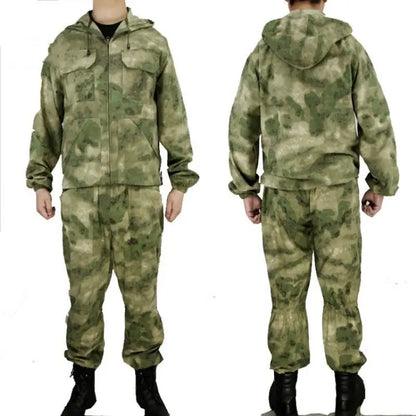 Tenue Camouflage Tactique Été – ATFG EMR White/Yellow Flower – Veste & Pantalon - BLACKBEARD OUTDOOR INDUSTRIES