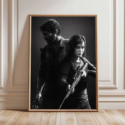 Poster The Last of Us Autocollant Imperméable – Décoration Murale Gaming | Style Esthétique, Sans Cadre | 10x15 à 50x70 cm
