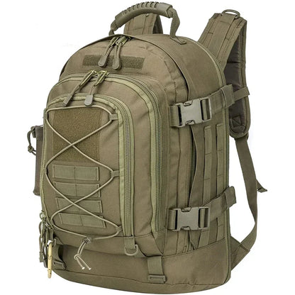 Sac à Dos Tactique Militaire 60L LQARMY – Rucksack MOLLE pour Randonnée, Camping et Chasse - BLACKBEARD OUTDOOR INDUSTRIES
