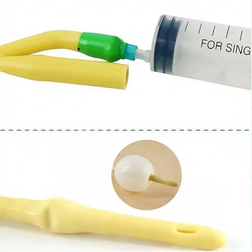 Kit de Cathétérisme Urétral Médical - Cathéter Urinaire à Double Lumière en Latex - Tube de Drainage Urinaire pour Adultes (Hommes et Femmes) Après Chirurgie - BLACKBEARD OUTDOOR INDUSTRIES