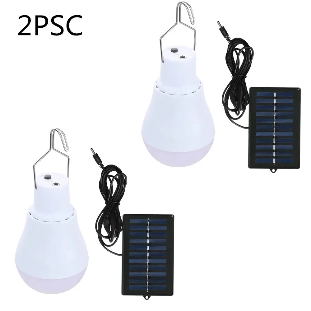 Lampe Solaire Portative à LED - Lampe Rechargeable pour Camping, Tente, Pêche Nocturne, Urgence et Énergie Solaire - BLACKBEARD OUTDOOR INDUSTRIES