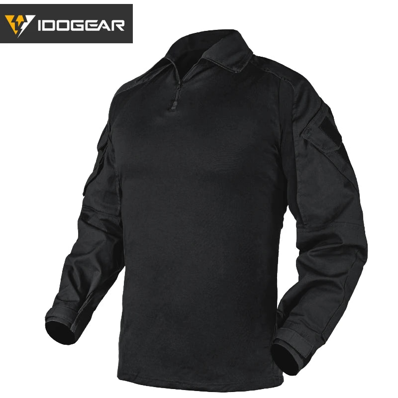 Chemise tactique IDOGEAR G3 combat avec coudières airsoft - BLACKBEARD OUTDOOR INDUSTRIES