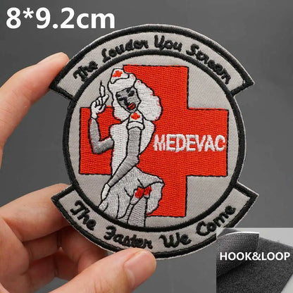 Patch Médical Tactique Brodé - BLACKBEARD OUTDOOR INDUSTRIES