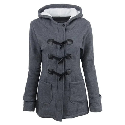Veste femme à capuche zippée avec poches, du S au 5XL