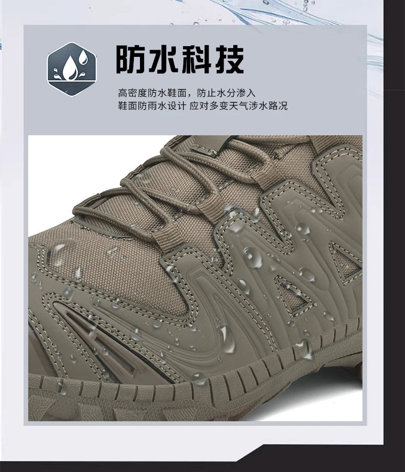 Bottes Tactiques pour Homme – Combat, Antidérapantes, Respirantes, Chaussures de Sécurité Militaires pour Force Spéciale, Armée, Moto - BLACKBEARD OUTDOOR INDUSTRIES