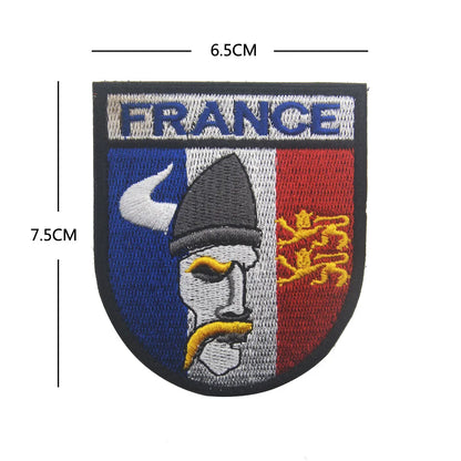 Patch Brodé Légion Étrangère France – Insigne Tactique Hook & Loop | +50 Modèles