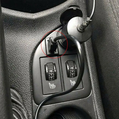 Câble USB 2.0 Encastrable pour Voiture / Camping-Car / Bateau – Montage Tableau de Bord (1 mètre) - BLACKBEARD OUTDOOR INDUSTRIES