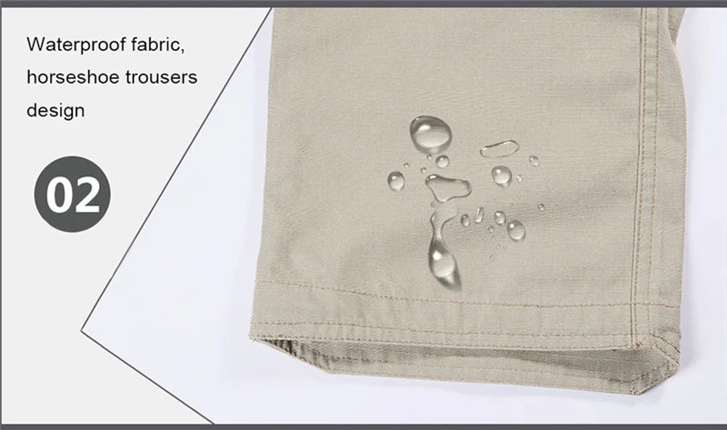 Pantalon Cargo Tactique Homme Outdoor – Imperméable SWAT Camouflage Multi-Poches - BLACKBEARD OUTDOOR INDUSTRIES