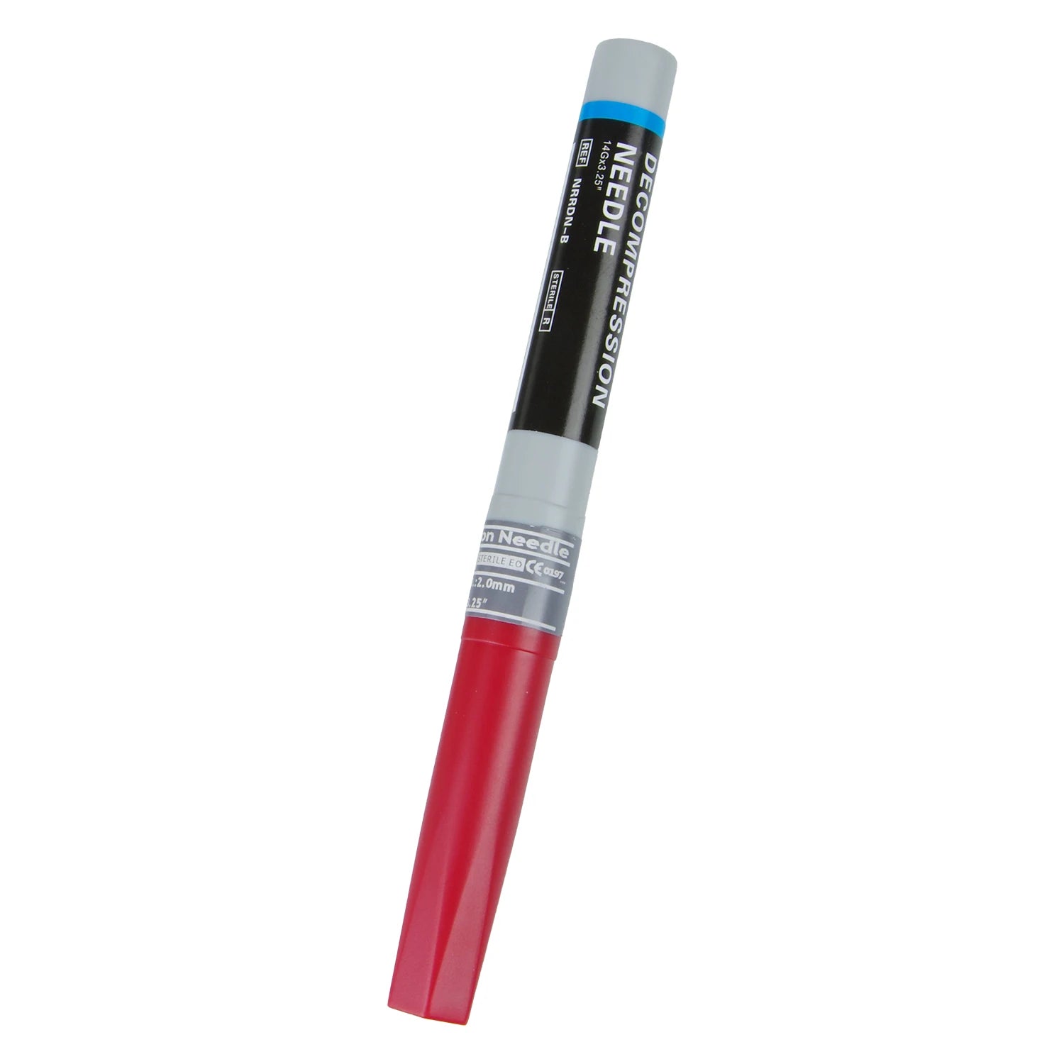 Kit Médical de Décompression pour Pneumothorax avec Aiguille Sanke - 14ga 50g - Catheter de Décompression d'Urgence (IFAK) - BLACKBEARD OUTDOOR INDUSTRIES