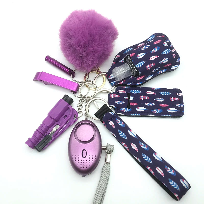 Porte-clés de survie pour femme, modèles au choix