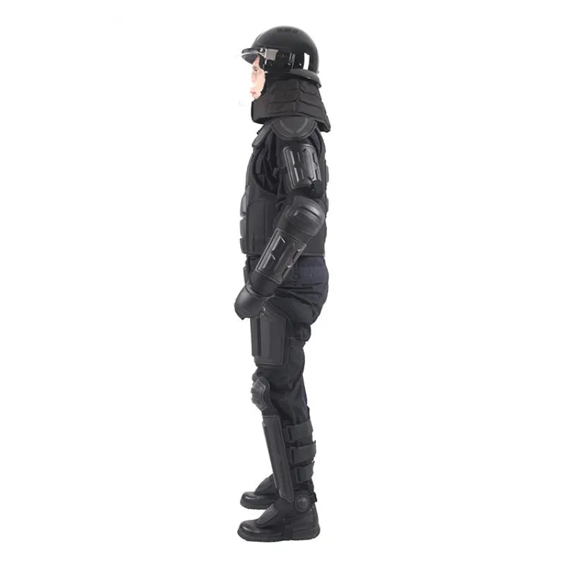 Tenue Anti-Émeute Complète — Ignifugée, Anti-Choc & Anti-Perforation | PP/PA + EVA + Nylon | 9 kg