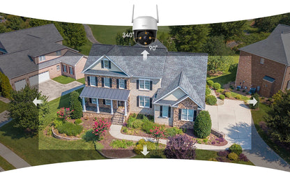 IMOU Cruiser SE+ 5MP | Caméra PTZ Extérieure Wi-Fi 360° | Vision Nocturne Couleur | Audio Bidirectionnel | Détection Humaine | IP66 Ma boutique