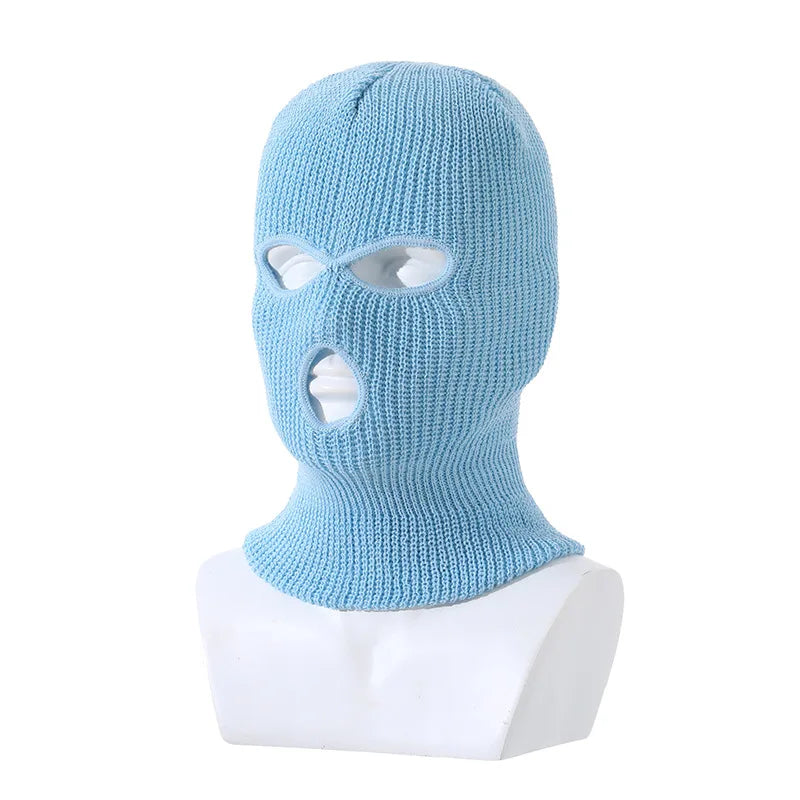 Balaclava cagoule trois trous en fibre acrylique Ma boutique