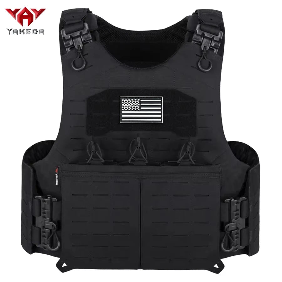 porte plaque YAKEDA Quick Release MOLLE - BLACKBEARD OUTDOOR INDUSTRIES