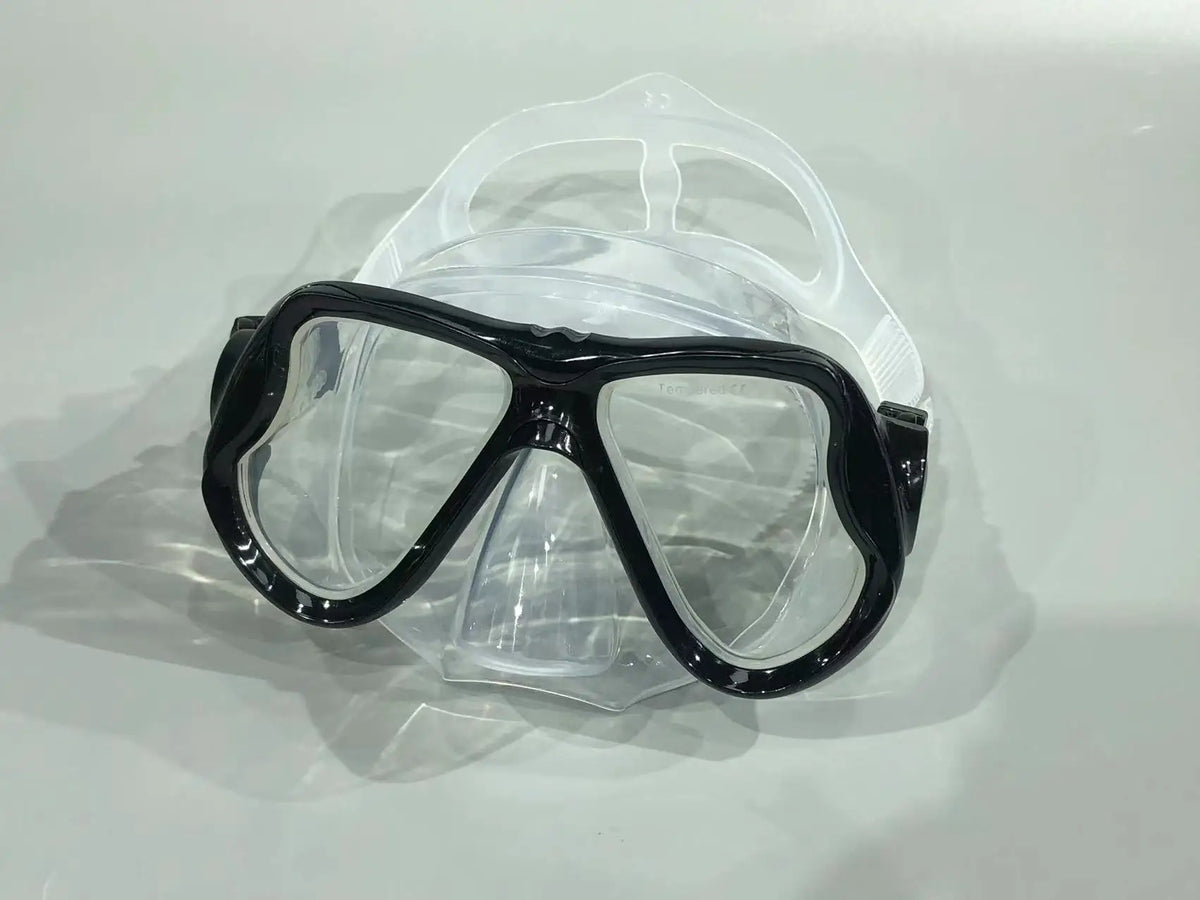 Masque de plongée et snorkeling adulte en verre trempé