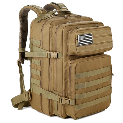 Sac à Dos Tactique 45L MOLLE – Randonnée, Trekking & Camping