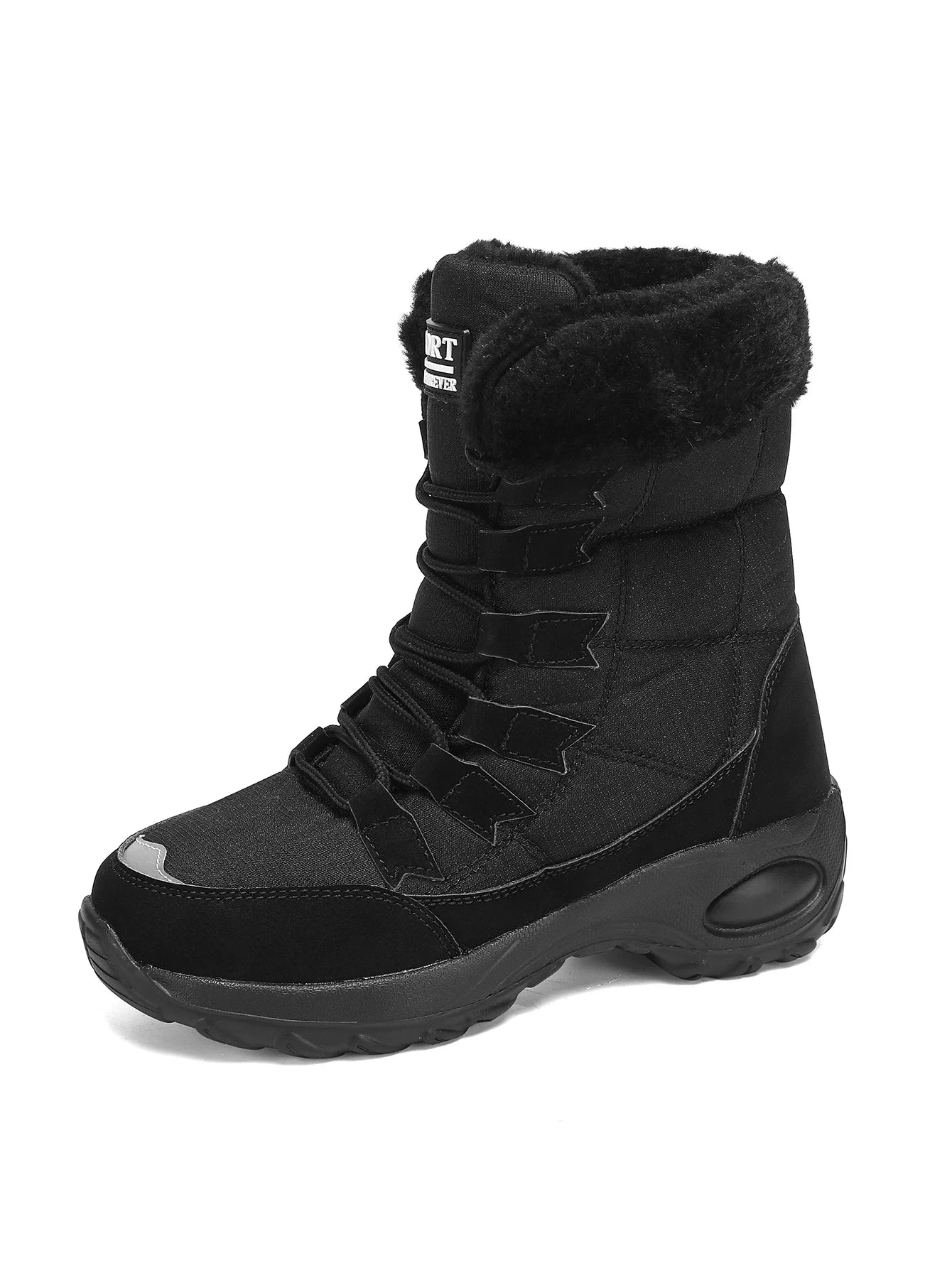 Bottes Hautes Femme – Chaudes & Imperméables – Fourrées et Confortables – Modèle Hiver PANDA ENERGY - BLACKBEARD OUTDOOR INDUSTRIES