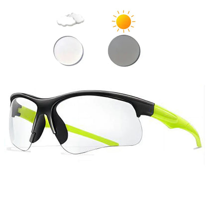 OMEKOL Lunettes Photochromiques Cyclisme – VTT, Running & Outdoor