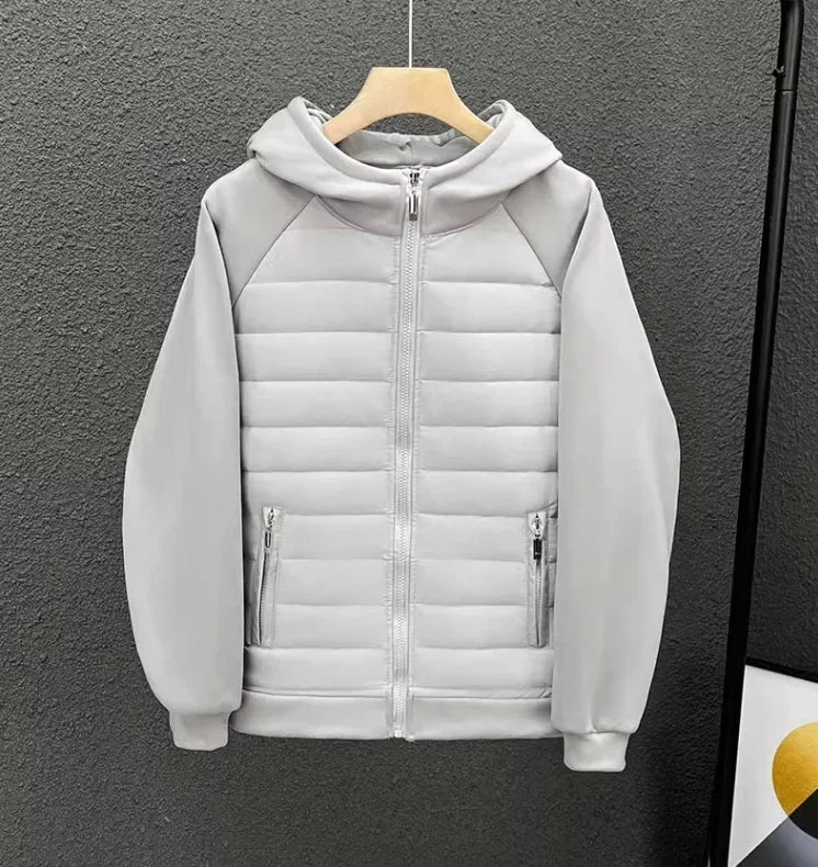 Veste à Capuche Homme Coton — Coupe Ample Casual | Noir, Gris, Blanc | M à XXXL - BLACKBEARD OUTDOOR INDUSTRIES