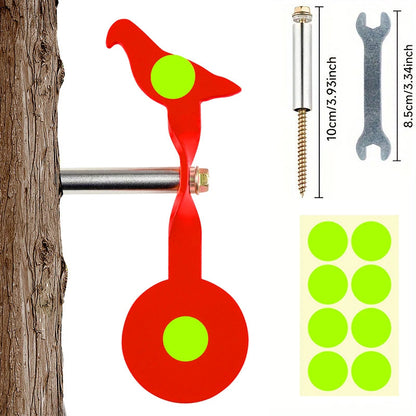 CIBLE TOURNANTE EN ACIER HAUTE VISIBILITÉ — PRÉCISION, PLAISIR ET STYLE Ma boutique