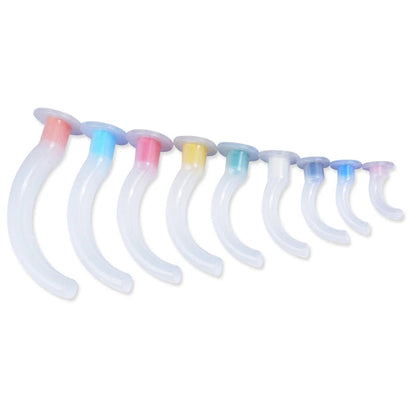 Pack de 9 Tubes Oro-pharyngés Jetables Guedel – Couleur Blanche – Guide Premiers Secours Ma boutique