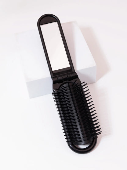 Peigne Miroir Pliable – Antistatique, Résistant Chaleur, Voyage, Unisexe
