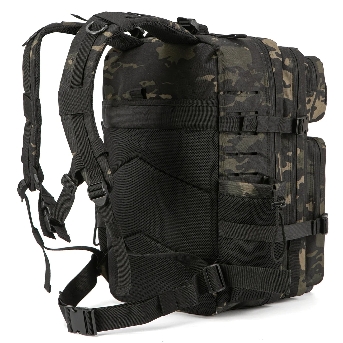 Sac à Dos Tactique Outdoor 25L/45L – Laser Cut MOLLE, Rucksack Polyvalent pour Homme et Femme - BLACKBEARD OUTDOOR INDUSTRIES