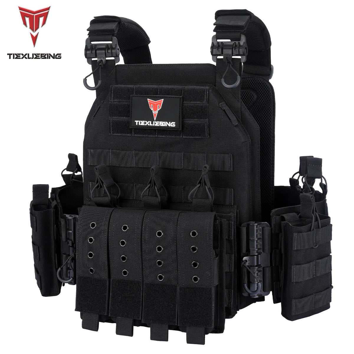 Gilet tactique style 6094 MOLLE réglable 1000D