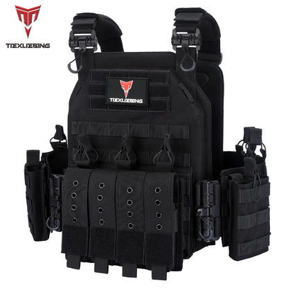 Gilet tactique style 6094 MOLLE réglable 1000D