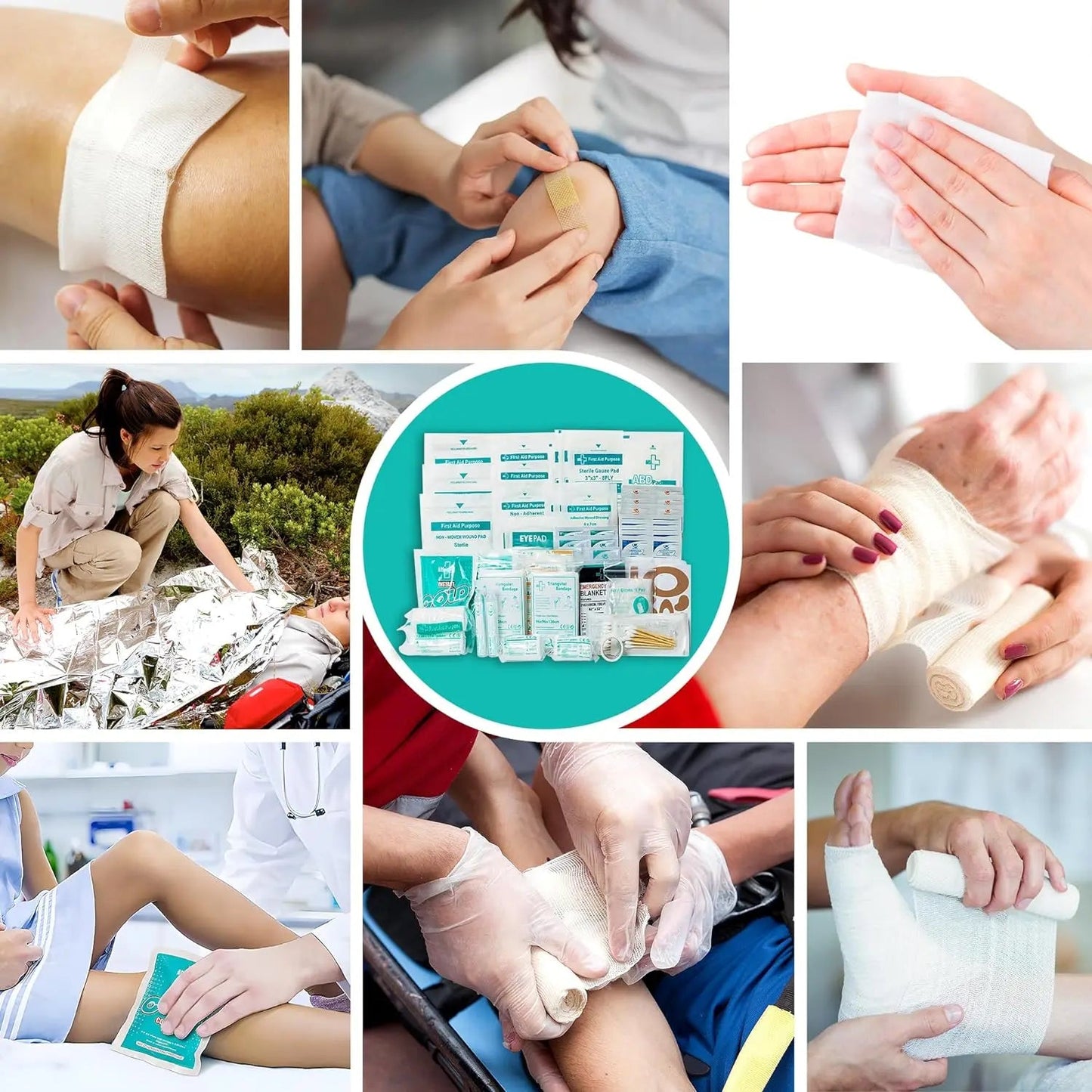Kit de Premiers Secours Trauma – 135 Fournitures Médicales Complètes Ma boutique