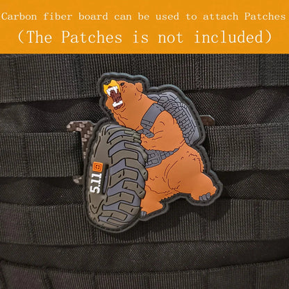 Lampe Tactique EDC - Lampe Mini Portable avec Plaque en Boucle et Crochet, Idéale pour Camping, Randonnée et Sécurité BLACKBEARD OUTDOOR INDUSTRIES