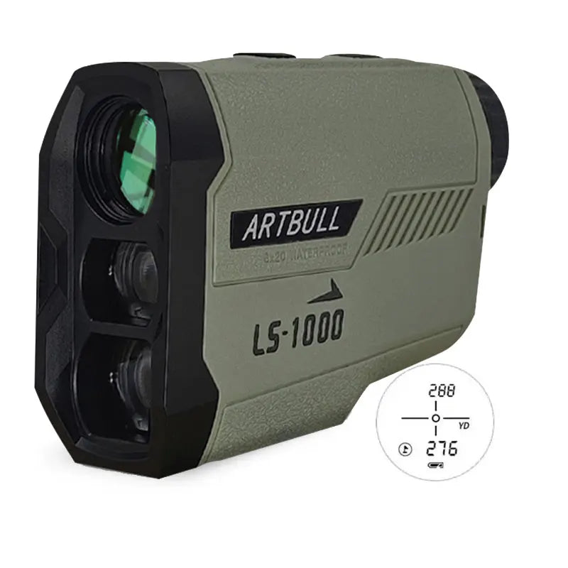 ARTBULL Télémètre Laser 1000M 650M avec Verrouillage de Drapeau et Mesure de Distance pour Chasse Monoculaire