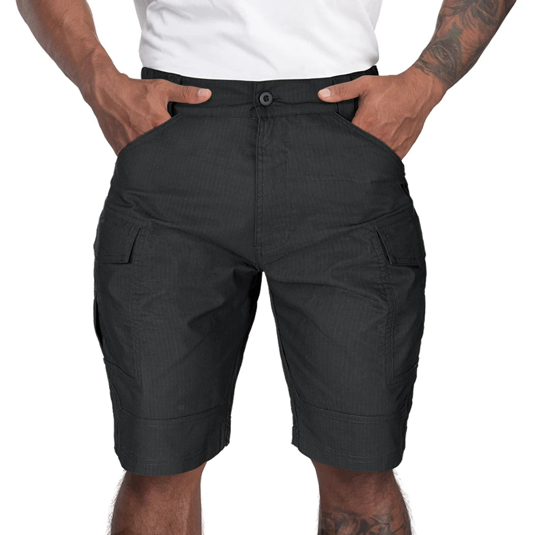 Short tactique IDOGEAR cargo été léger respirant multi-poches - BLACKBEARD OUTDOOR INDUSTRIES